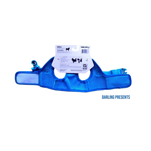 VIBRANT LIFE CHECKERED BOWTIE HARNESS DOG COLOR MULTI SIZE S - Picture 3 of 4